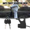 Electric Scooter Ignition Lock with Keys Easy To Use E-scooter Throttle Accelerator Starter Switch Lock for Kukirin G2 Pro/G2 Max