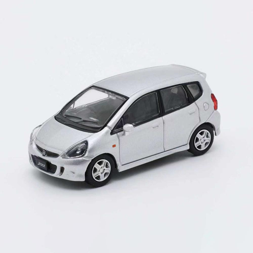 FIQ1 New 1/64 Diecast Car Model Honda Fit Cars Alloy Simulation Small-scale Car Model Miniature Toy Collection Decoration Gifts