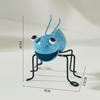 Metal ANT Garden Decor Ornament Handmade Adorable Wall Sculpture 8.5x8x10cm for