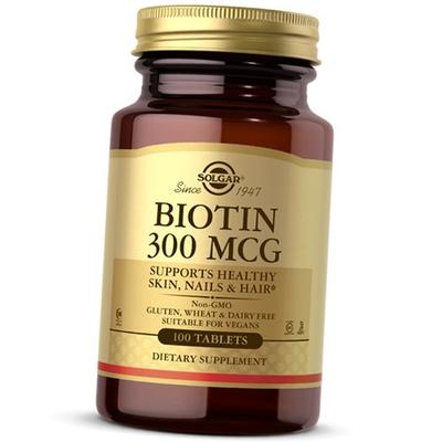 Биотин, Biotin 300, 100таб (36313028)