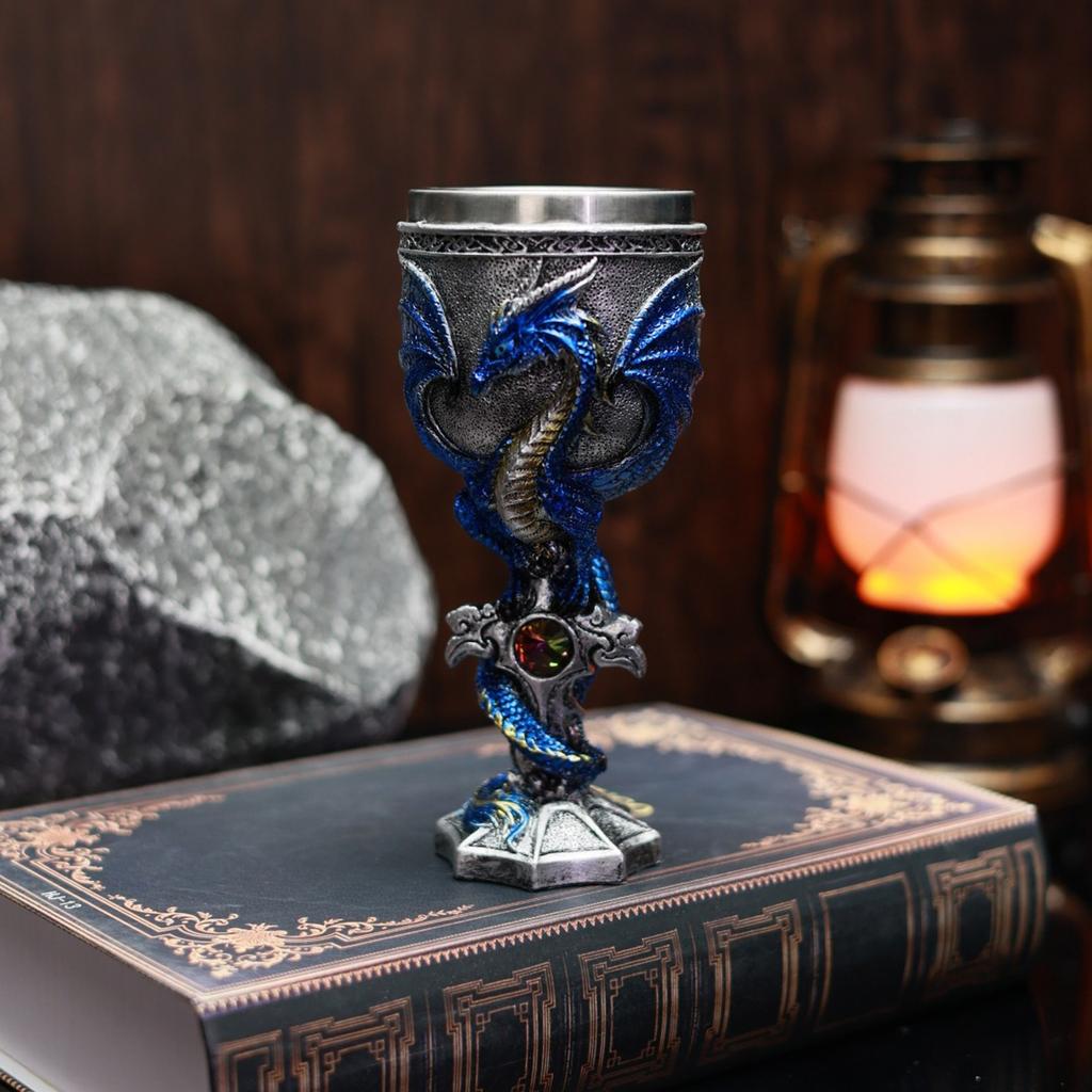 Бокал для красного вина Evil Dragon, бокал для вина из нержавеющей стали, высокие бокалы Dragon