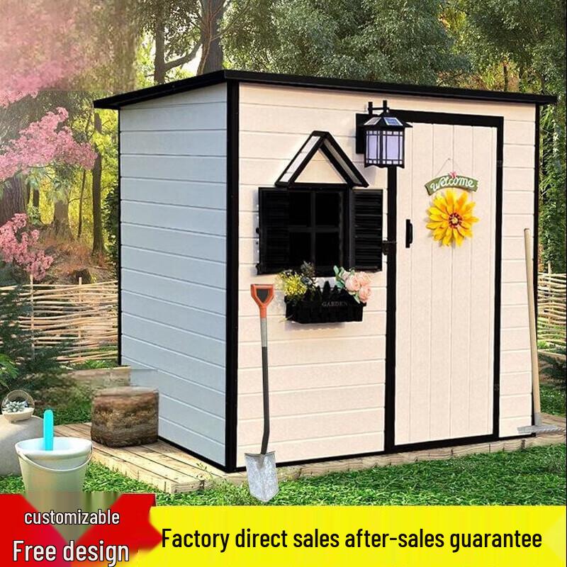 Outdoor Detachable Assembly Tool Storage Shed