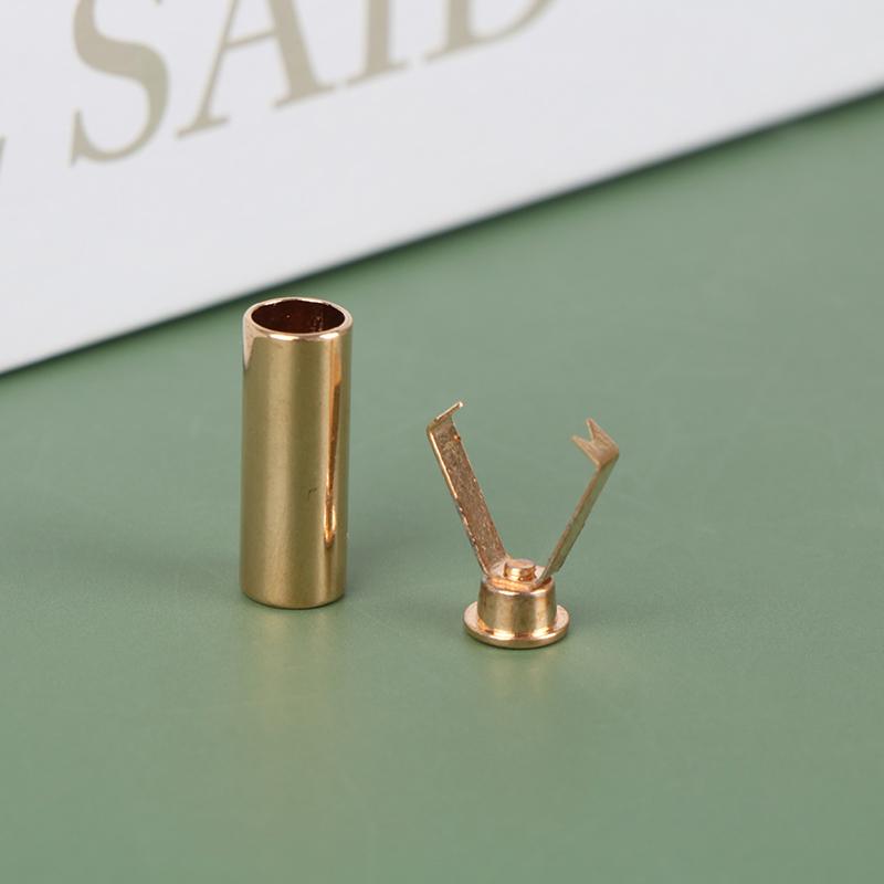 10 шт., металлические аглеты, шнурки для одежды, цилиндрические наконечники, защита для кончиков головы