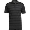 Striped Casual Sports Short Sleeve Polo Shirt Men Tops Black H56794