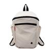 Foreign style personality simple niche design casual texture women's backpack 2025 autumn new fashion backpack