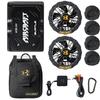 [K-TAKA Exclusive] BURTLE Aircraft 2025 Model 24V Matte Black Battery + Black Fan (1 Set) AC09 78 + AC09 1 35 Device Bag AC09-4 BK (Includes 1 K-TAKA