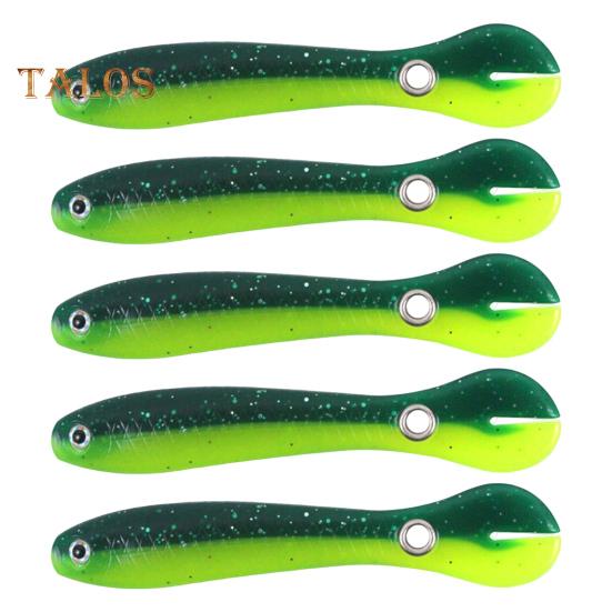 1/5 шт 10 см/6 г мягкая приманка вьюн силиконовая бионическая вьюн с отверстием искусственная рыболовная приманка для соленой воды пресноводного окуня судака форели змееголовой рыбалки