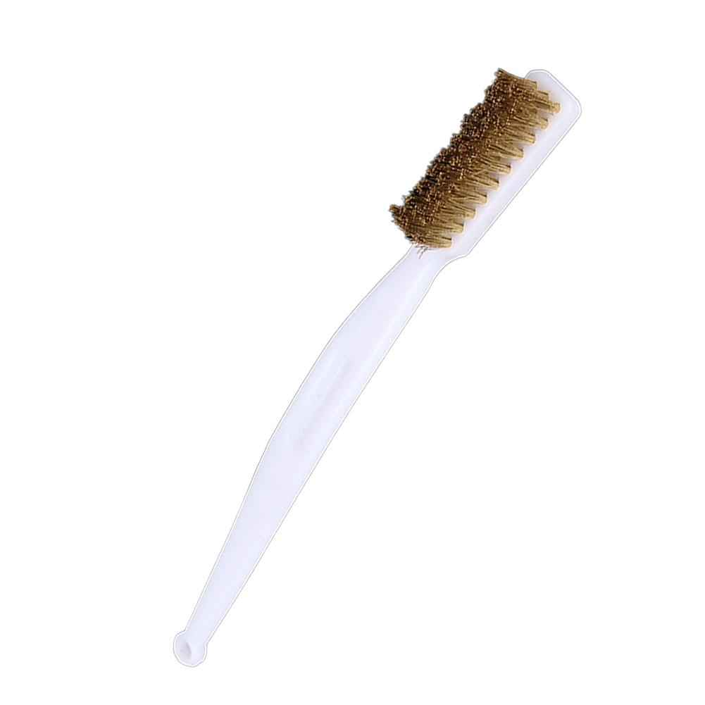 Copper 3D Printer Cleaner Tool Copper Wire Toothbrush Brush Handle For Ender 3 Nozzle Heater Block Hotend Cleaning Hot Bed Parts