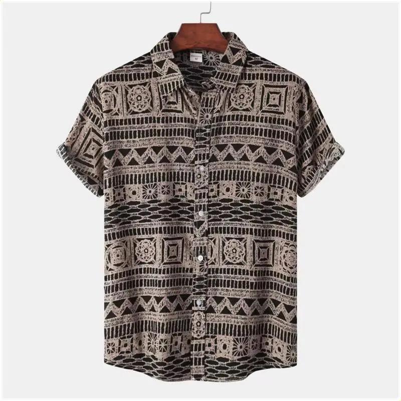 Summer Casual Shirt With Floral Pattern, Fashionable Shirt
