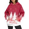 Women's Fashion Daily Versatile Casual Crewneck Sweatshirts Long Sleeve Printed Top Sweatshirts