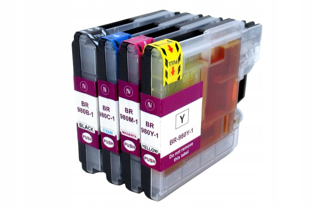 Inkdigo LC980 ink compatible with Brother DCP-145C MFC-250C DCP-197C TÜV certified