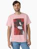 Sonic the Hedgehog Normal Black Shadow Hedgehog anime manga style Background Red Classic T-Shirt
