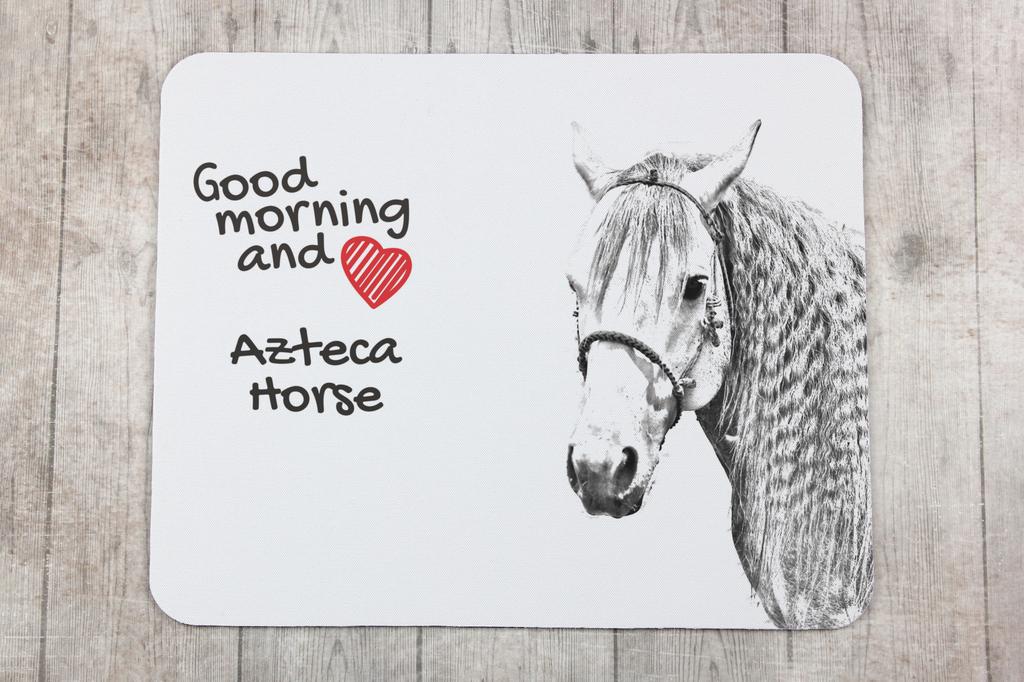 Azteca Horse – Mouse pad with print, personalized pad with a horse | Art-Dog