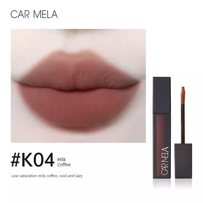 Carmela Wasteland-Style Lip Mud Asian Hot Girl Makeup Lip Glaze Dark Nude Color Lipstick Gray Blue Green Purple Gothic Lipstick