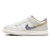 Nike Детские кроссовки Dunk Low GS Multi-Color Paisley Белый рассеянно-синий мистик-красный FN8913-141