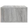 Wall Mounted Nightstand Gray Sonoma 35 x 35 x 20 cm