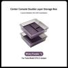 For Tesla Model 3 Highland Model Y Juniper / YL Center Console Armrest Storage Box 2Pcs Hidden Storage Box Car Tuning Accessory