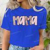 Милая цветочная футболка для мамы Дизайн Подарок на День матери Модные футболки Подарок для новой мамы Графическая футболка на День матери Цветочная мама Ретро футболка Топы