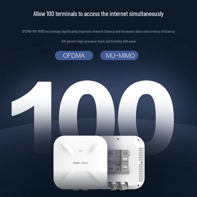 Беспроводная точка доступа Wi-Fi 6 для наружного использования Ruijie Reyee RG-RAP6260(грамм) (Китайская версия)
