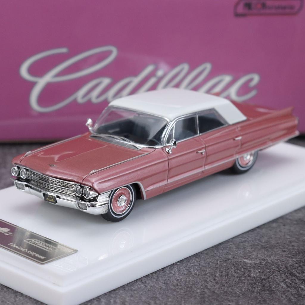 MK 1:64 1962 Cadillac Sedan De Ville Grecian & 1994 Lincoln Town Car Limited In Stock for Classic American Luxury Collectors Toy AGS1
