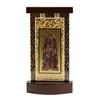 Tiara [Bean] Brown, Standing Hanging Scroll, Modern Stand, 17cm Tall, Principal Image, Thirteen Buddhas