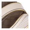 Michael Kors Jaycee Monogram Coated Canvas Medium Backpack Men backpacks Beige 35S2G8TB2B-OFF-WHITE
