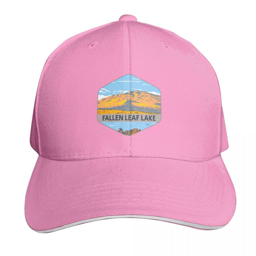 Fallen Leaf Lake California Baseball Cap Sun Protection Upf 50 Breathable Mesh Back Adjustable Buckle Closure