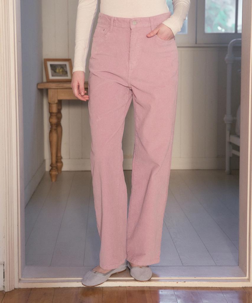ADAUL Corduroy Straight Fit Pants - 3Color