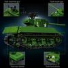 Американский истребитель танков M36 Gunfighter Vehicle Jacksall Строительные блоки Образовательная игрушка Подарок