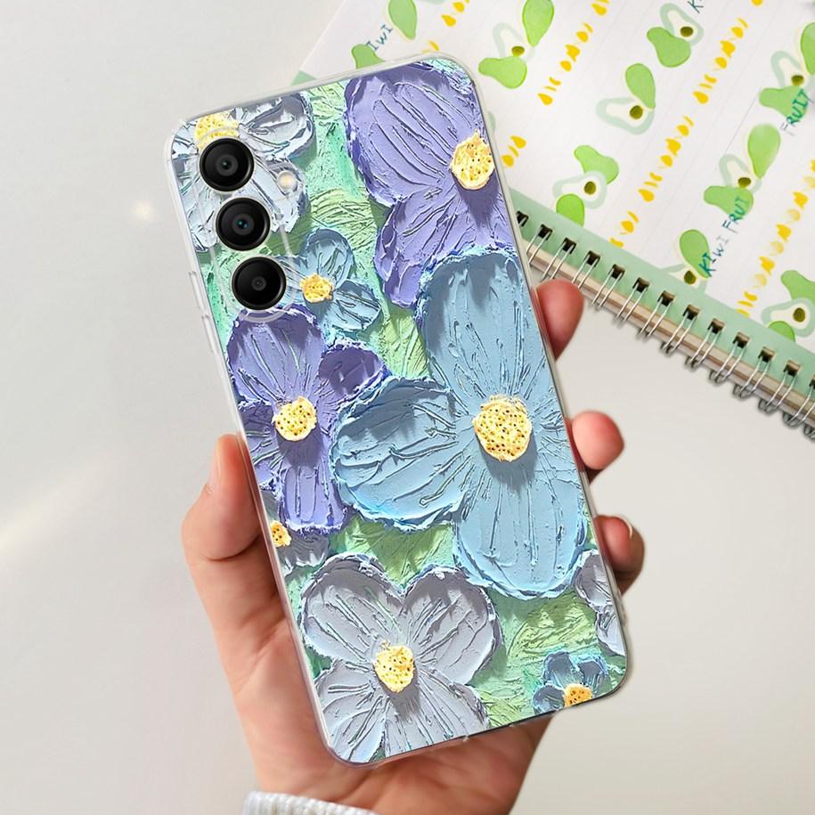 Для Samsung A16 5G Чехол Роскошный Мраморный Рисунок Мягкий Силикон Прозрачный Чехол для Телефона Для Samsung Galaxy A16 5G A 16 2024 GalaxyA16 Funda