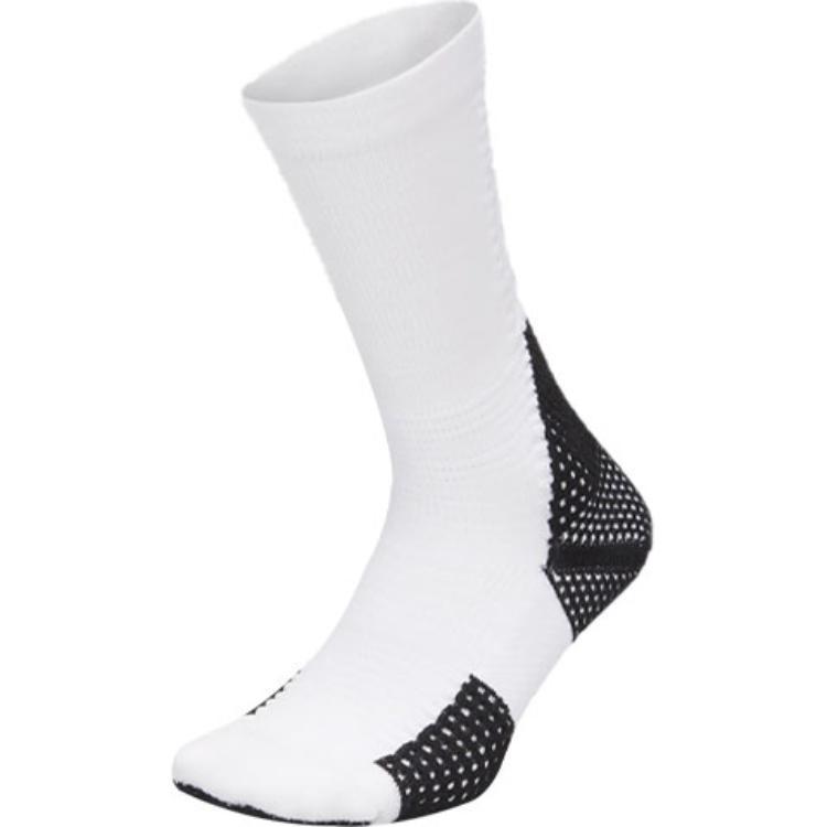Jordan Crew Socks Men's 1 Pack Black White FZ3393-100