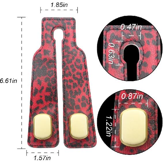 Car Seat Hooks for Headrest,Purse Hook & Back Storage Hook, Zinc Alloy & Suede Material Heavy Duty Car Hooks for Purses and Bags,Universal Fit for