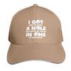 I Got A Hole In One Of The Golf Pods Funny Sports Golfer Baseball Cap Men Women Casual Summer Sport Sun Cap