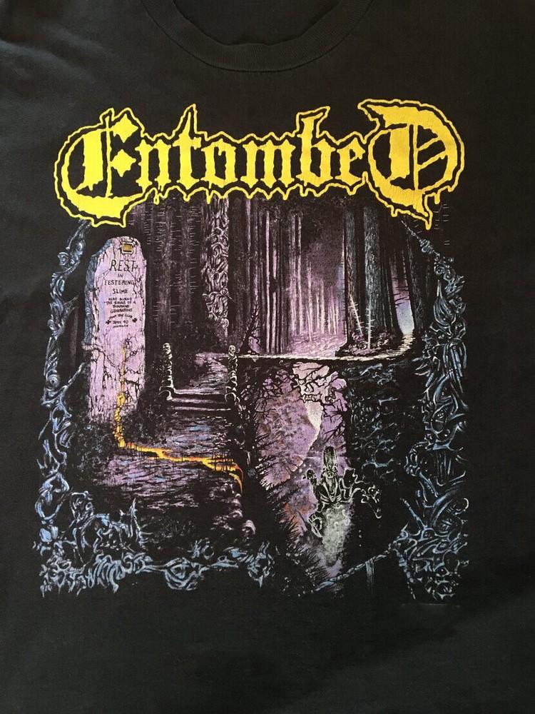 Entombed left hand path shirt 1990 Black Size S to 5XL T-Shirt Unisex T-Shirt