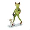 Frog Statue for Garden, Ornament Funny Decoration Collectible Craft Sculpture Figurine