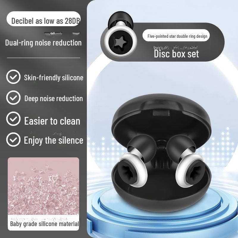 Силиконовые шумоизолирующие беруши: Водонепроницаемый, звуконепроницаемый, идеально подходит для общежитий, работы, мастерских и мест, где не спит храп