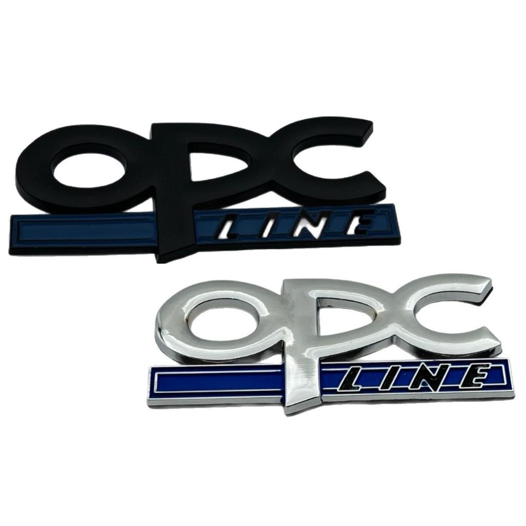 3D Хромированные Наклейки на Кузов Автомобиля OPC LINE для Opel Regal & Excelle