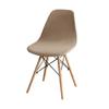 Новый чехол для стула Eames из меха серебристой лисы Эластичный цельный чехол-оболочка для стула Чехол для спинки и сиденья однотонный