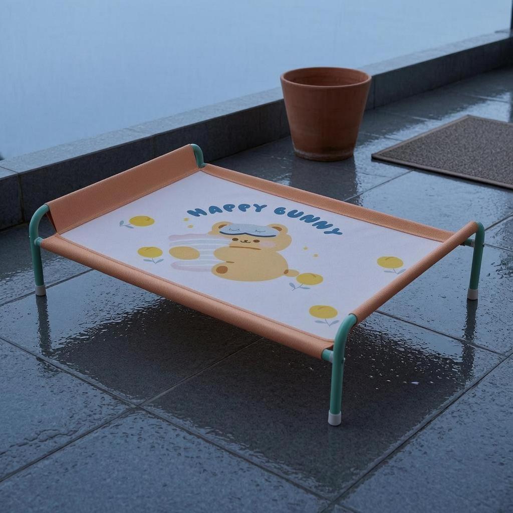 Raised Pet Cot Breathable Elevated Bed Spill-resistantResistant for