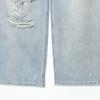 RZ Handmade Womens Classic Versatile Mid-Rise Cuffed Straight Leg Jeans 525