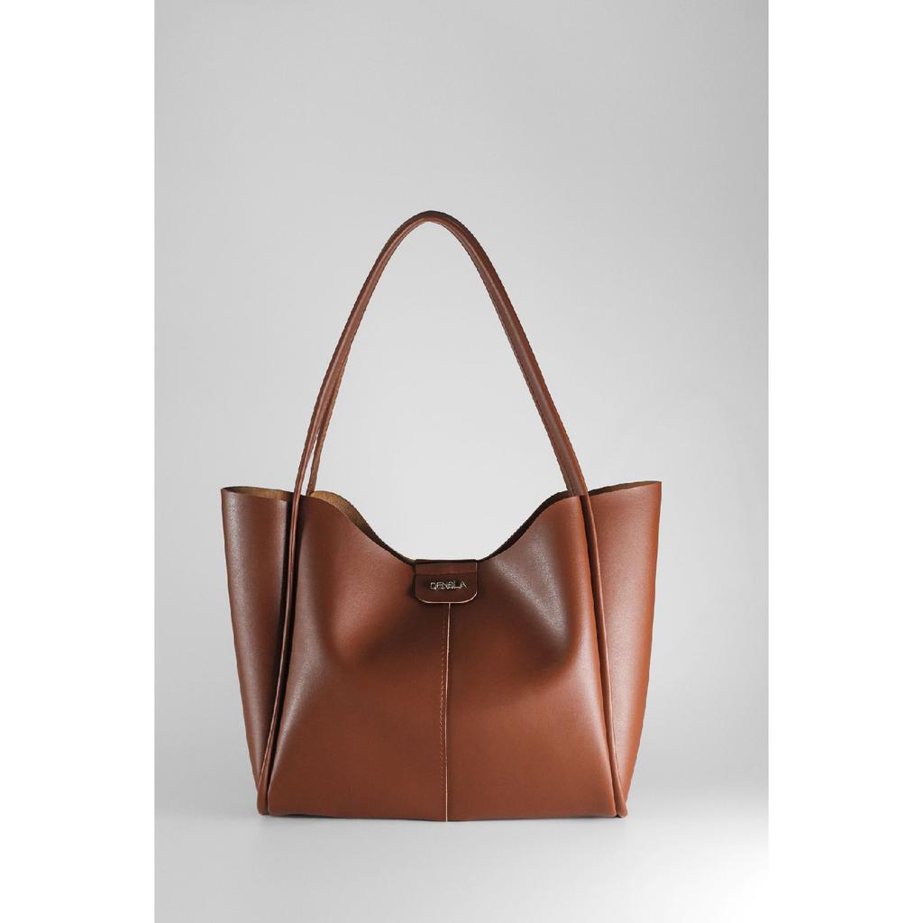 Women's Black Large Size Makeup Bag Hand And Shoulder Bag