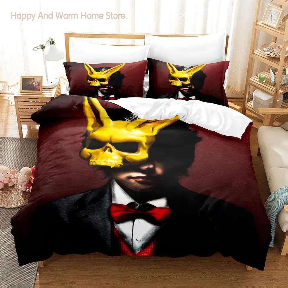 Creepypasta Bedding Collection Single Twin Full Queen King Size Bed Collection Aldult Boys Bedroom Duvetcover Collections Anime Roupas De Cama