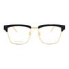 Men's Gucci Multi-Color GG Optical Metallic Asia Edition Black Glasses Frame GG0605O-001