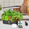 Гидропонная машина для выращивания растений с вилкой ЕС, практичная, 12 отверстий для дома, крыльца, балкона
