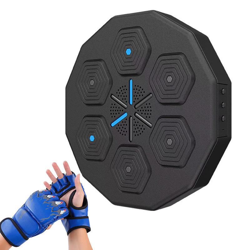 Home Smart Boxing Reaction Trainer Music Smart Fight Target Wall-Mounted Fitness Artifact Electronic Light Boxing