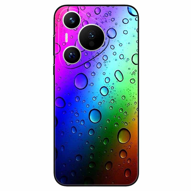 Чехол для Huawei Pura 70 / Pura70 Pro Мягкий Силикон Модный Мраморный Ударопрочный Чехол для Huawei Pura 70 Ultra P 70 Pro+ TPU Чехол