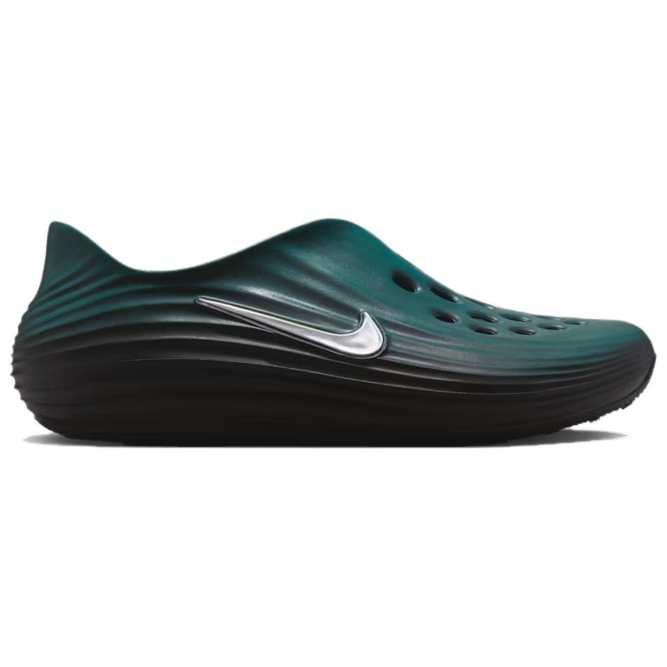 Nike Reactx Rejuven8 Минеральный Сланцевый Унисекс Сандалии Черный Off-Noir Металлик-Серебристый IR1985-384