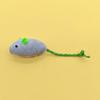 Плюшевая мышь-игрушка для кошек, мягкая набивная мышь с веревочным хвостом, наполненная кошачьей мятой, игрушка-мышь для игры, охоты и тренировки домашних кошек
