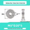 Высокопрочная накатанная гайка M3/M6/M10 из нержавеющей стали