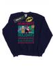 Mens Joker And Harley Quinn Ha Ha Happy Holidays Sweatshirt